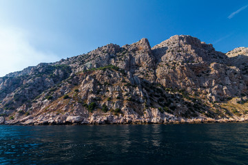 Fototapeta premium coast of Crimea in the region of Sevastopol