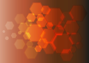 Polygonal abstract background