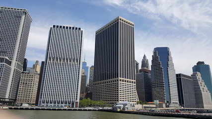 Fototapeta na wymiar New York City Skyline Architecture