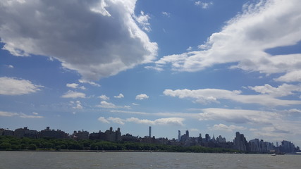 Fototapeta premium New York Skyline nice buildings architecture