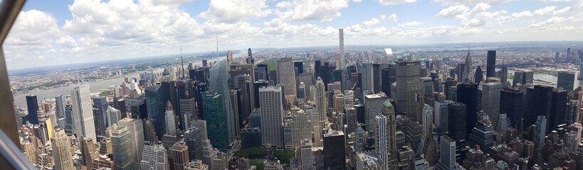 Obraz na płótnie Canvas New York Skyline nice buildings architecture