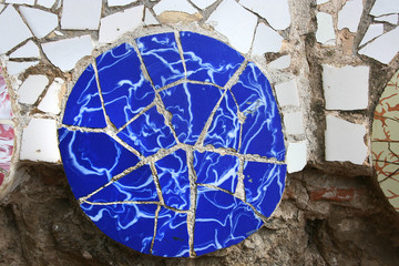 Barcelona, random mosaic pattern © TYPE WW