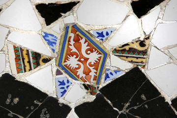 Barcelona, random mosaic pattern © TYPE WW