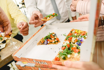 Obraz na płótnie Canvas wedding food ideas appetizers