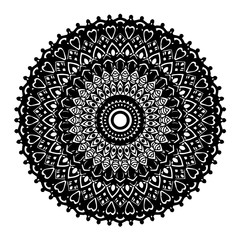 Mandalas for coloring book. Decorative round ornaments. Unusual flower shape. Oriental vector, Anti-stress therapy patterns. Weave design elements. Yoga logos Vector.