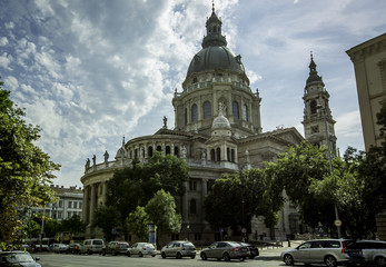 BUDAPEST, HUNGARY: St. Stephen's Basilica in Budapest.