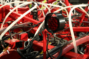 Precision inline seeder. A row seeder. Seed drill.