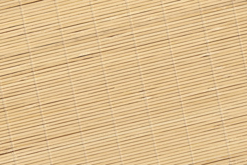 Bamboo Place Mat Rustic Slatted Interlaced Coarse Texture