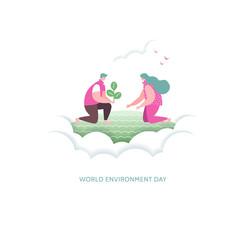 Concept world environment day