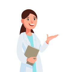 Doctor female medical consultation