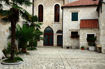 Fototapeta na wymiar Altstadt von Sibenik in Kroatien