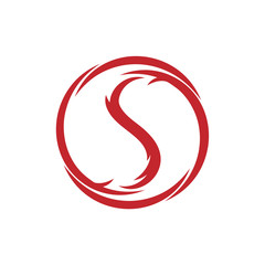 S letter logo, Vector icon