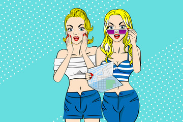 friends go to travel