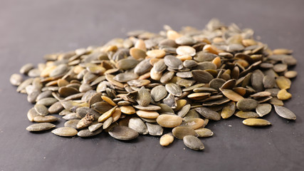 Obraz premium raw pumpkin seed