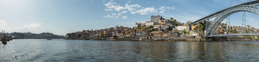 Fototapeta na wymiar Panoramic View of Porto