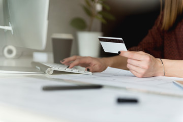 Paying with credit card