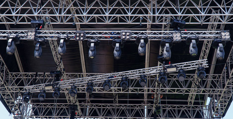 concert stage lights