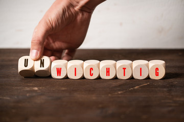 aus unwichtig wird wichtig 