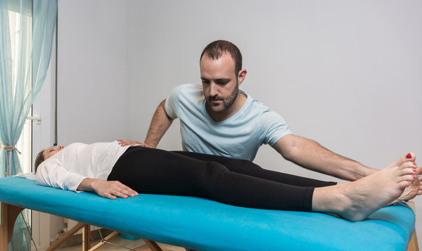 Alternative therapy body treatment.