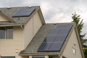 Residential Home Roof Solar Panels