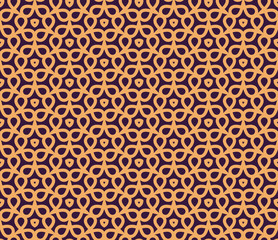 Vector seamless pattern. Modern stylish abstract texture. Repeat
