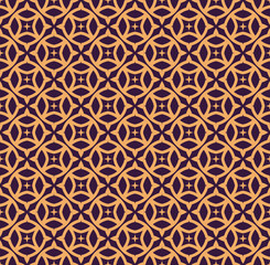 Vector seamless pattern. Modern stylish abstract texture. Repeating geometric linear tiles pattern background