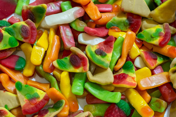 multicolored candy background