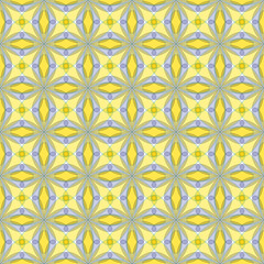 Delicate flower lattice. Floral trellis print. Abstract vector illustration.