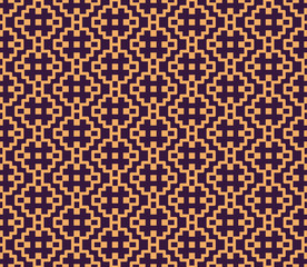 Vector seamless pattern. Modern stylish abstract texture. Repeating geometric linear tiles pattern background