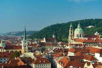 Prague, view of the historical city centre
