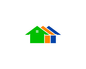 roofing house logo