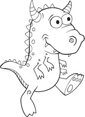 Cute Monster Vector Illustration Art