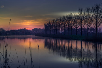 Sunrise in Holland