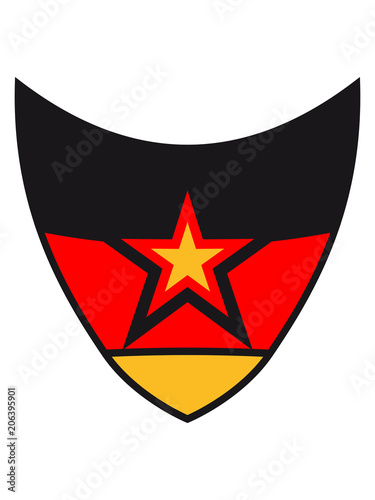 stern schild muster wappen 3 farben deutschland nation schwarz rot gold flagge design logo cool - Stern Muster stern schild muster wappen 3 farben deutschland nation schwarz rot gold flagge design logo cool - Stern Muster