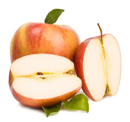 Red Apple isolated on white