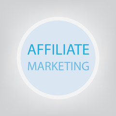 affiliate marketing concept- vector illustration