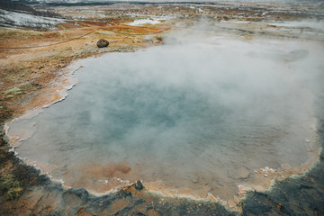 Geysir  National Park in Iceland