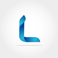 Initial Letter L Logo Design Template