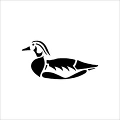 Duck icon. Vector Illustration