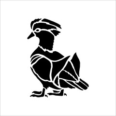 bird icon. Vector Illustration