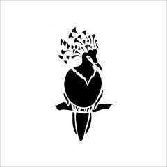 bird icon. Vector Illustration
