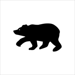 Bear icon. Vector Illustration