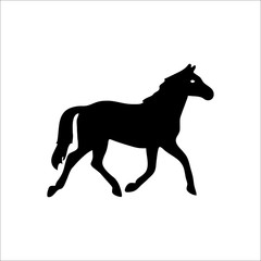 Obraz na płótnie Canvas Horse icon. Vector Illustration