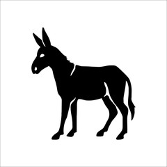 Donkey icon. Vector Illustration