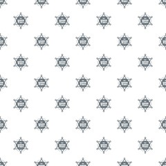 Fototapeta premium Wild west pattern vector seamless repeat for any web design