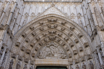 Gothische Kathedrale in Sevilla, Spanien (Andalusien)