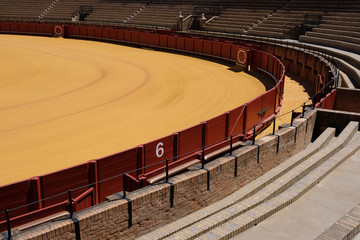 Obraz premium Arena walk byków w Sewilli, Hiszpania (Andaluzja)