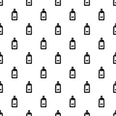 Fototapeta premium Flat bottle pattern vector seamless repeating for any web design