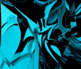 ガラスの抽象的な背景素材