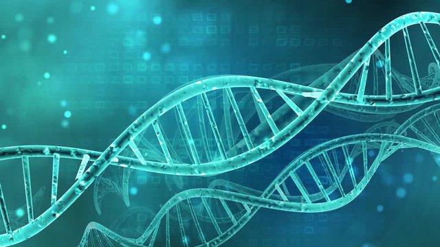 Medical background  DNA double helix
